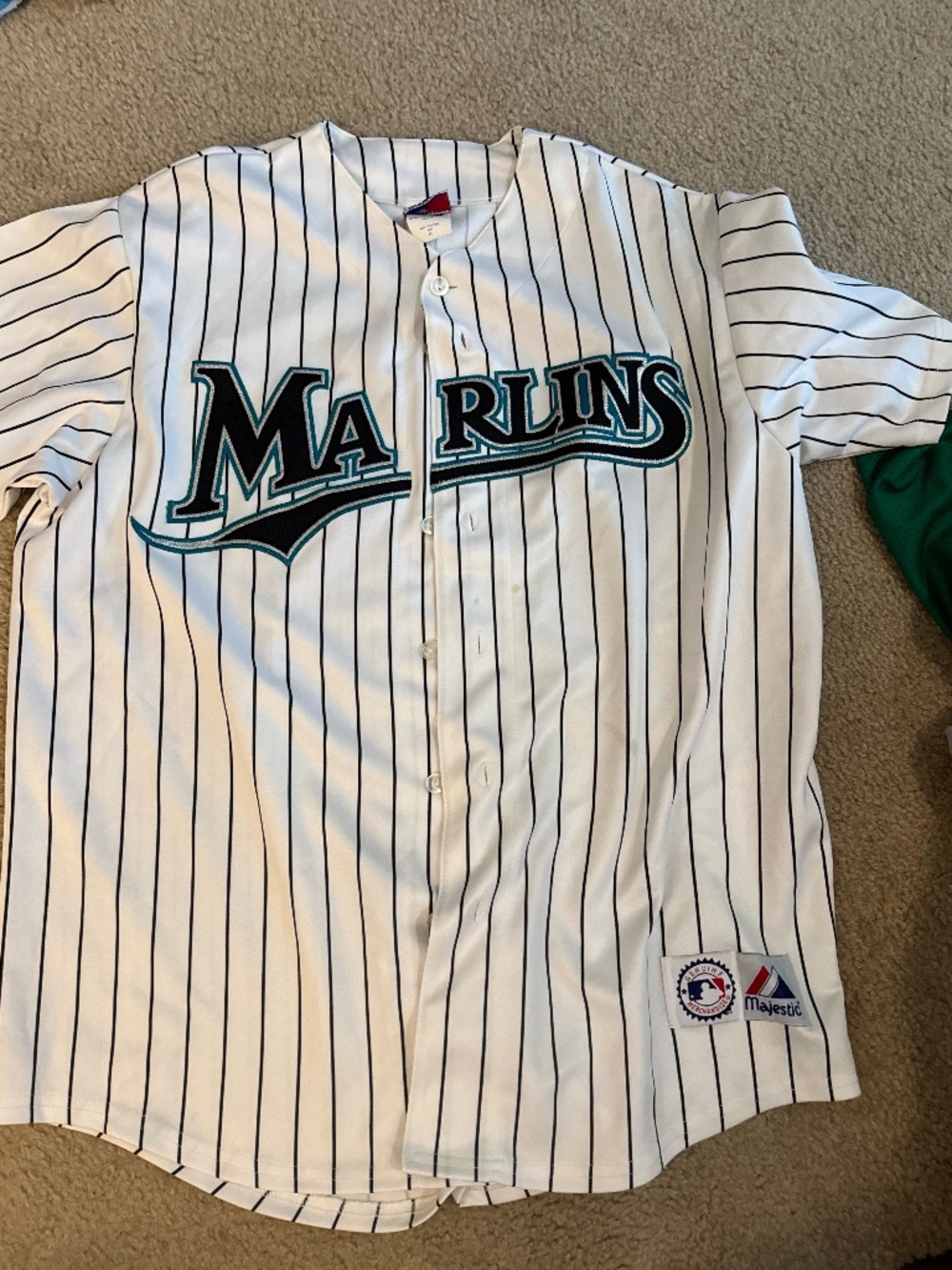 Majestic Florida Marlins home jersey